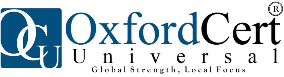 دریافت گواهی نامه بین المللی Oxford Cert Universal دریافت گواهی نامه بین المللی Oxford Cert Universal